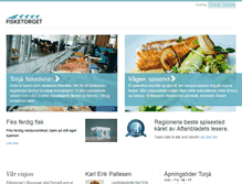 Tablet Screenshot of fisketorget-stavanger.no